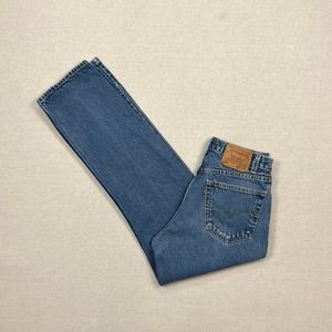Vintage y2k levis 505 blue jeans